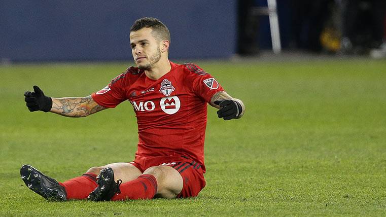 Sebastián Giovinco, en un partido con el Toronto