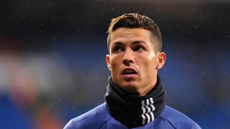Cristiano Ronaldo, before the party against the Real Sociedad