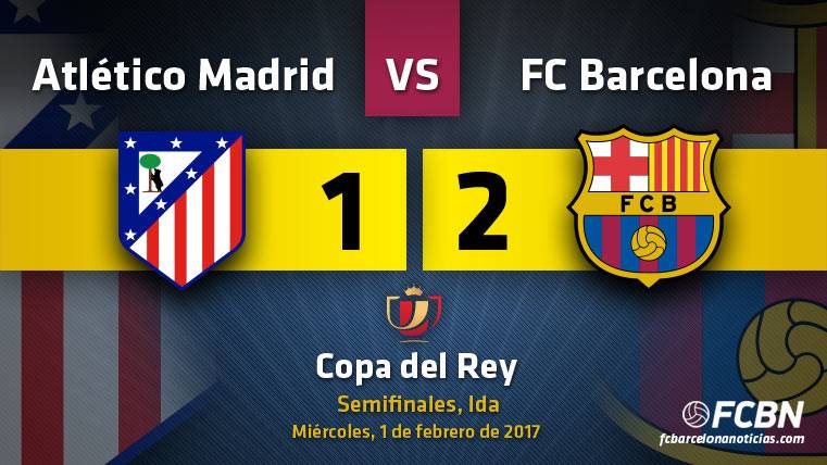 El FC Barcelona logró la victoria contra el Atlético en el Calderón