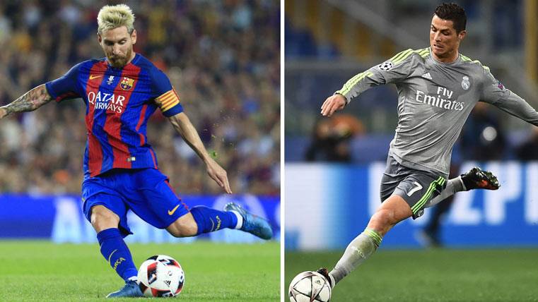 Leo Messi y Cristiano Ronaldo, cara a cara