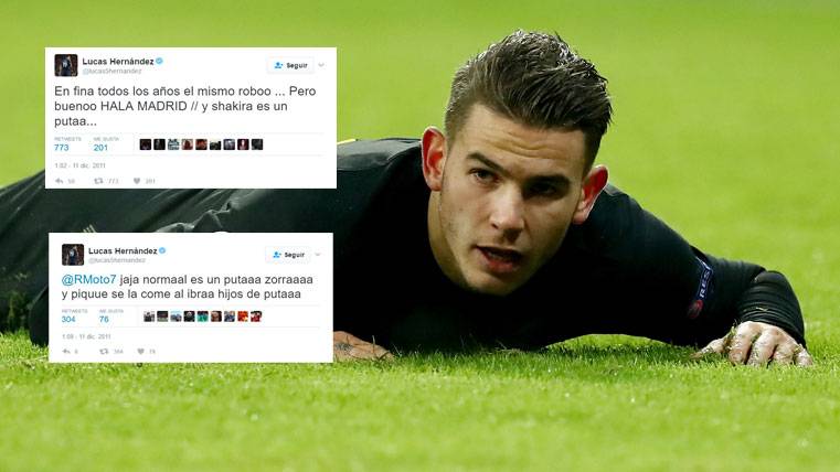 Lucas Hernández despised to Gerard Hammered and Shakira