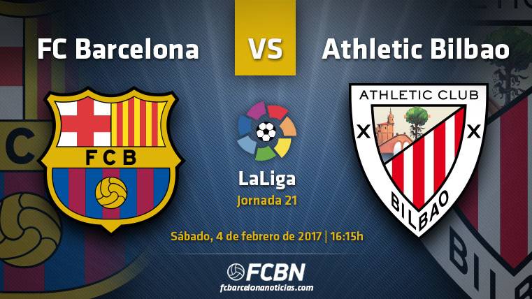 The previous of the party: FC Barcelona vs Athletic Club of Bilbao of LaLiga 2016/17