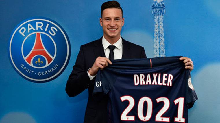 Julian Draxler presentado como nuevo jugador del PSG