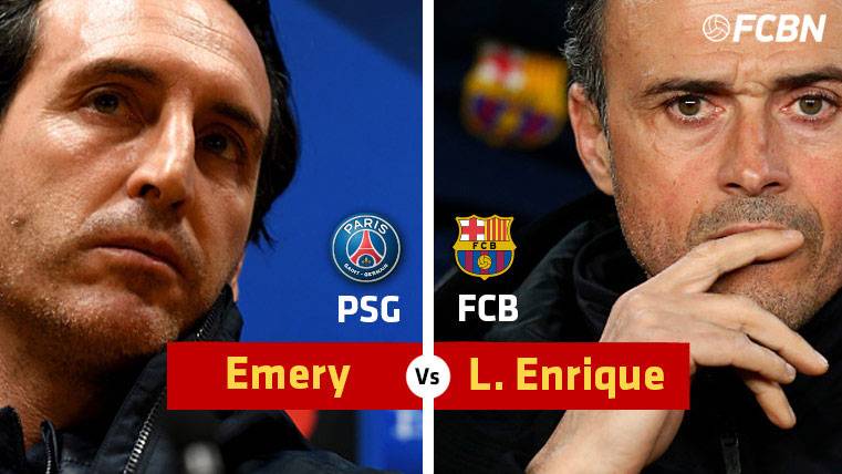 Duel of trainers of elite in the PSG-Barça