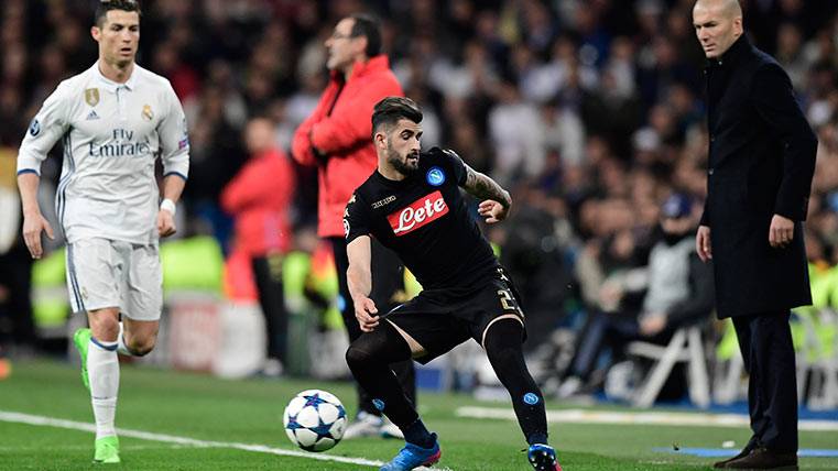 El Real Madrid venció al Nápoles en la ida de octavos de la Champions League