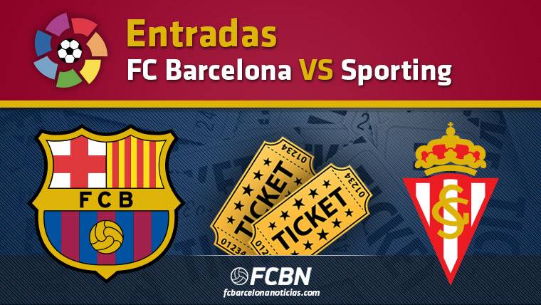 Entradas FC Barcelona vs Sporting Gijón - La Liga