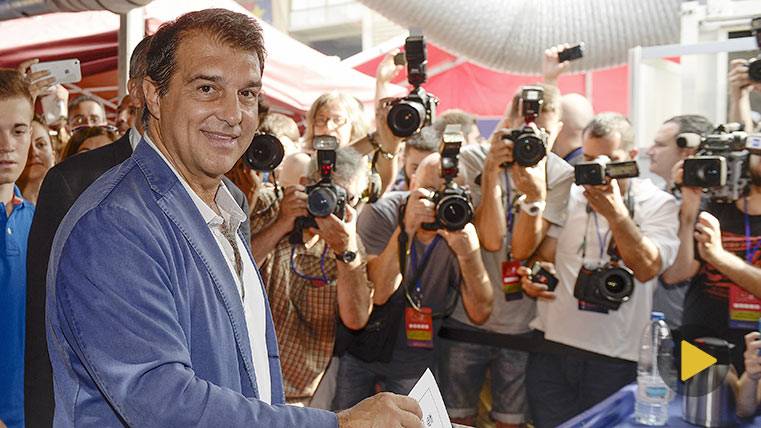 Joan Laporta motiva al CD Leganés