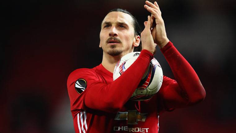 Zlatan Ibrahimovic, tras una victoria del Manchester United