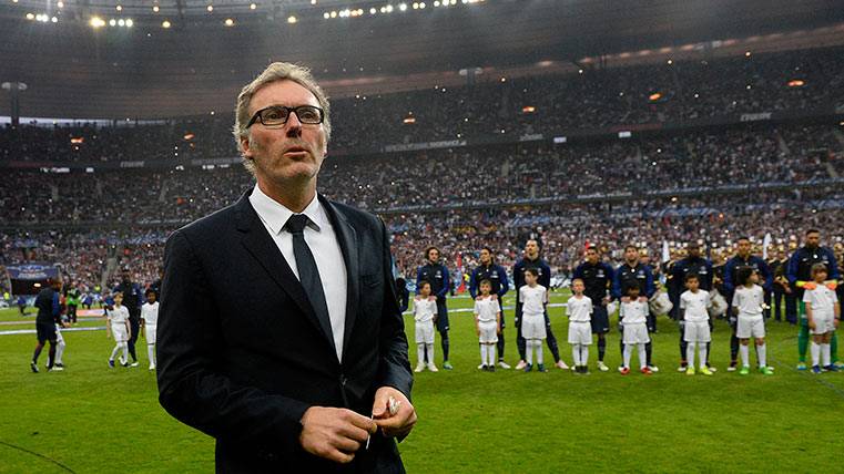 Laurent Blanc, another name for the bench of the FC Barcelona