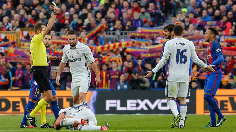 Image of the FC Barcelona-Real Madrid of the first turn in League