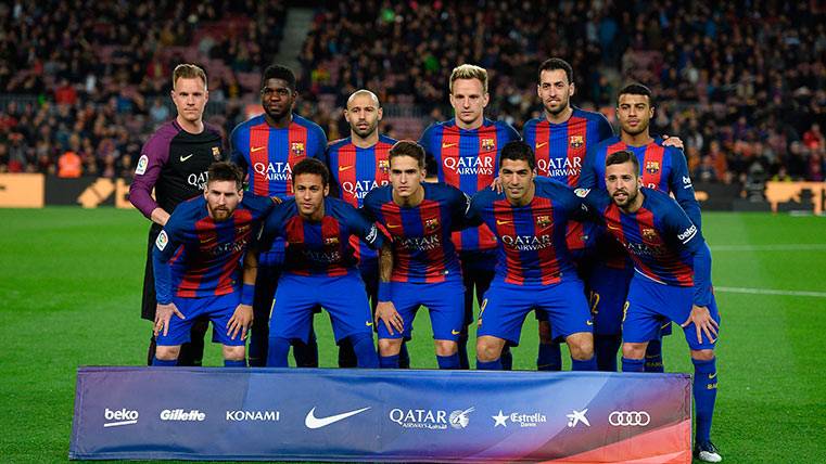 The FC Barcelona of Luis Enrique followed beating records