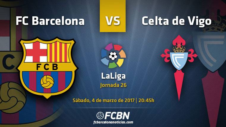 Previa del FC Barcelona-Celta de Liga Santander 2016-17