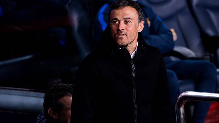 Luis Enrique, during the duel between the FC Barcelona and the Celtic of Vigo