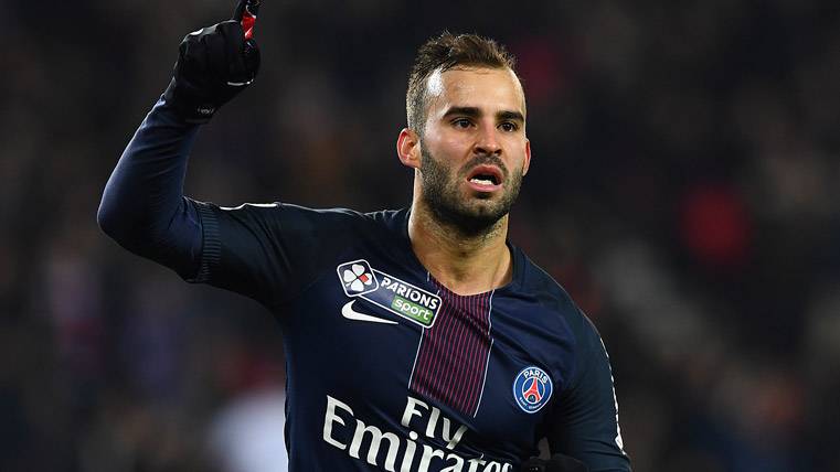Jesé Rodríguez, con la camiseta del PSG esta temporada 2016-17