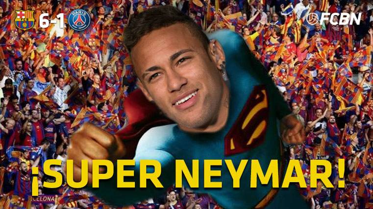 Neymar Jr, the big superhéroe of the Barça that accumulates covers