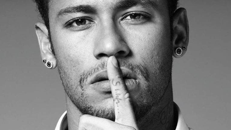 Neymar Jr, commanding callar in his new publication of Instagram