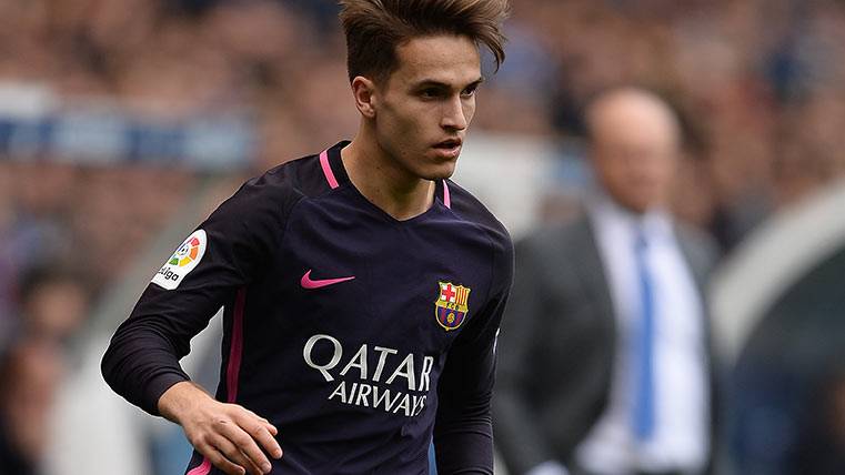 Denis Suárez, object of insults by part of Riazor in the Depor-Barça