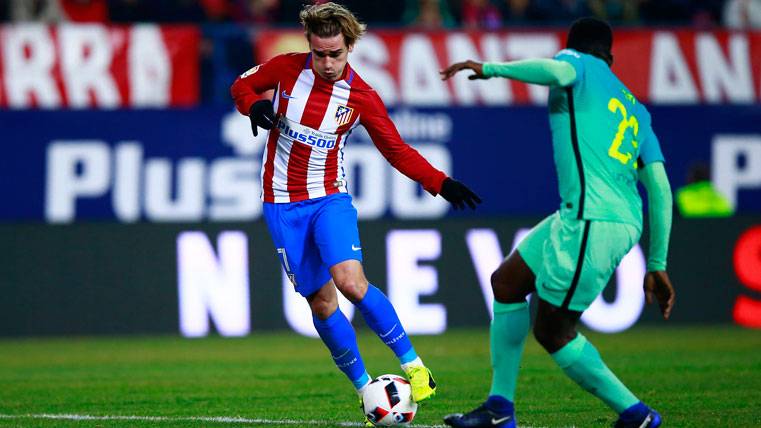Antoine Griezmann, confining in the area of the FC Barcelona