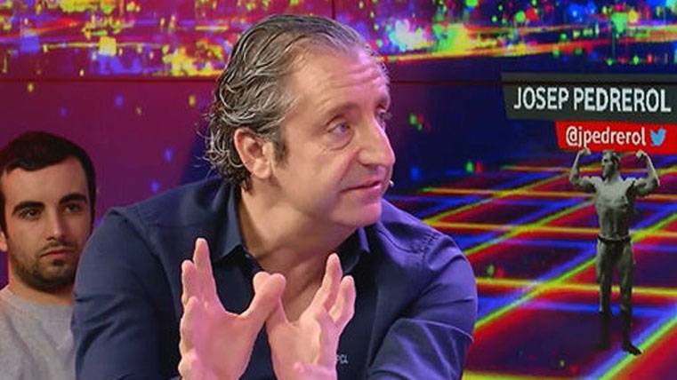 Pedrerol, during the program "Yu do not lose you at all"