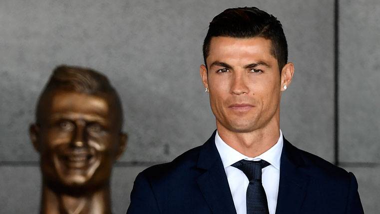 Cristiano Ronaldo, during the nomination of the Christian Airport Ronaldo