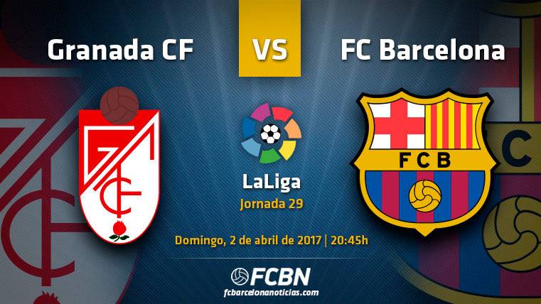 Esta es la previa del Granada CF-FC Barcelona de la jornada 29 de LaLiga