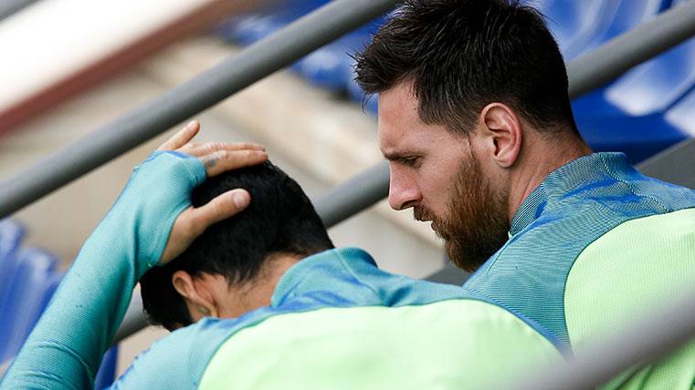 Leo Messi rested and prepared for the slope of April with the Barça