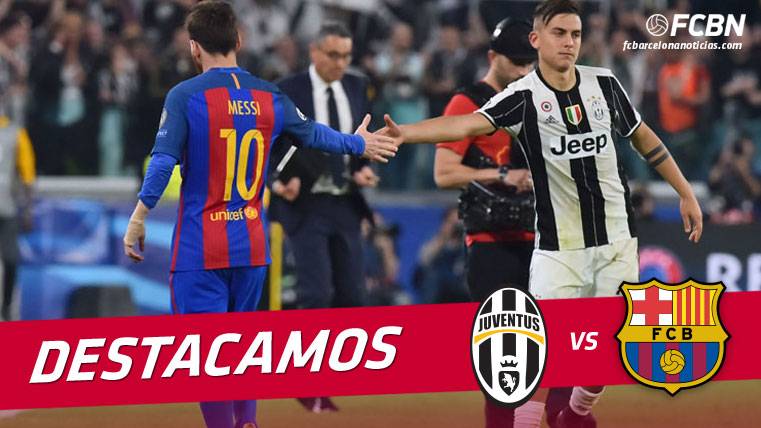 Paulo Dybala collected the witness of Leo Messi in the Juventus Stadium