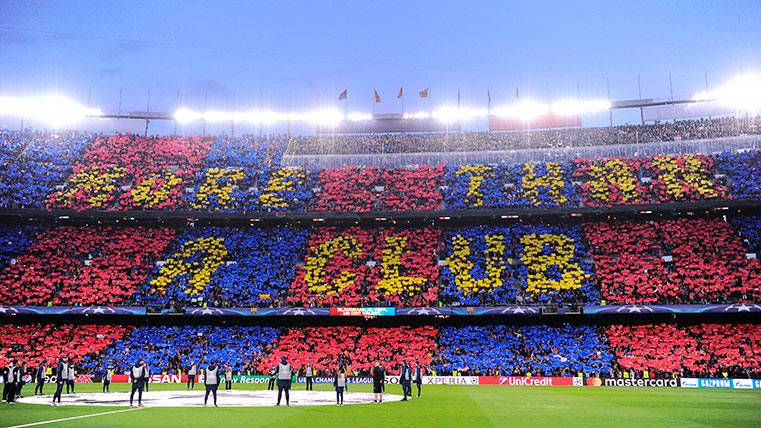 The Camp Nou, to death with his after the Barça-Juventus