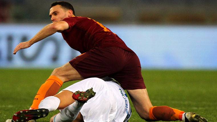 Thomas Vermaelen, during a party with the Rome this season