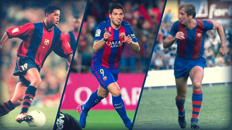 Luis Suárez, to the hunting of Kluivert and Rexach to go in in the TOP 10 of the Barça