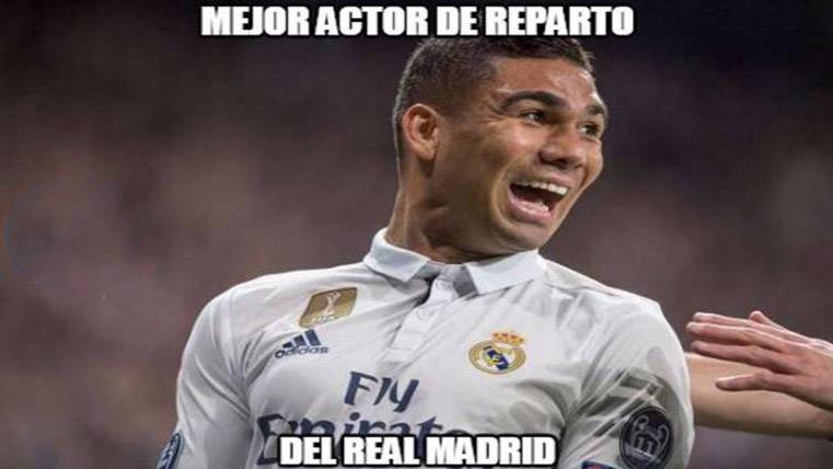 Casemiro, leading of some memes after the Athletic-Real Madrid