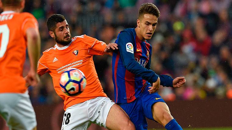 Denis Suárez in an action divided this season