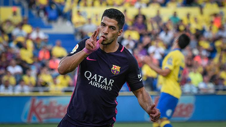 Luis Suárez went back to mark him by fourth consecutive party to the UD The Palms