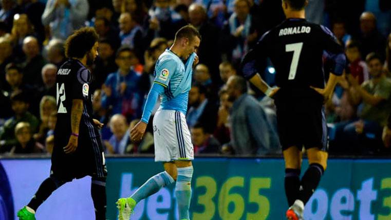 Iago Sails finish expelled of the Celtic of Vigo-Real Madrid