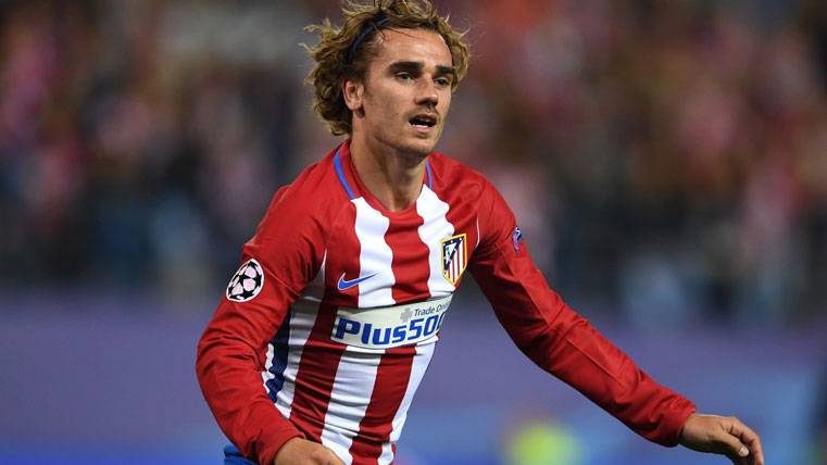 Antoine Griezmann, during the last party of the Athletic in the Calderón