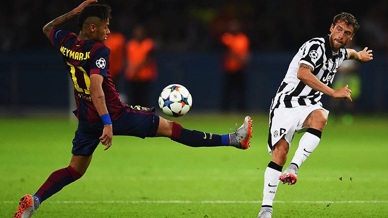 Claudio Marchisio, in the final of the Juventus in front of the Barça in 2015