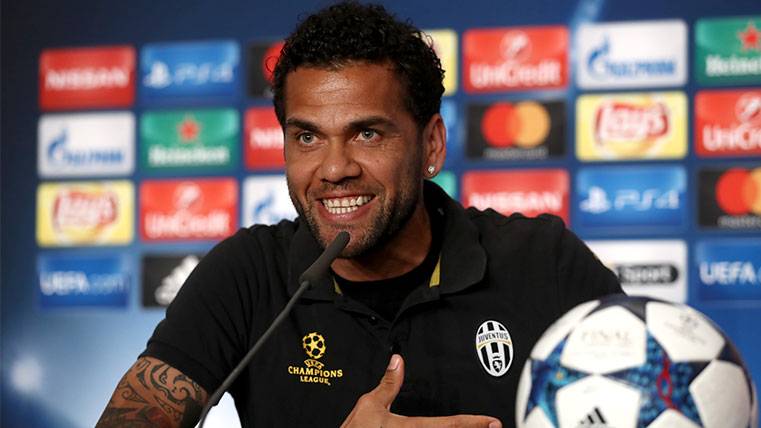 Dani Alves habló en las horas previas a la final de la Champions