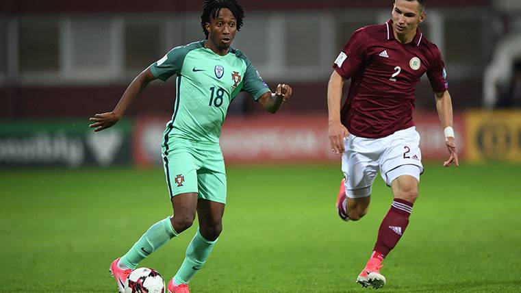 Gelson Martins, headline in the victory of Portugal on Latvia