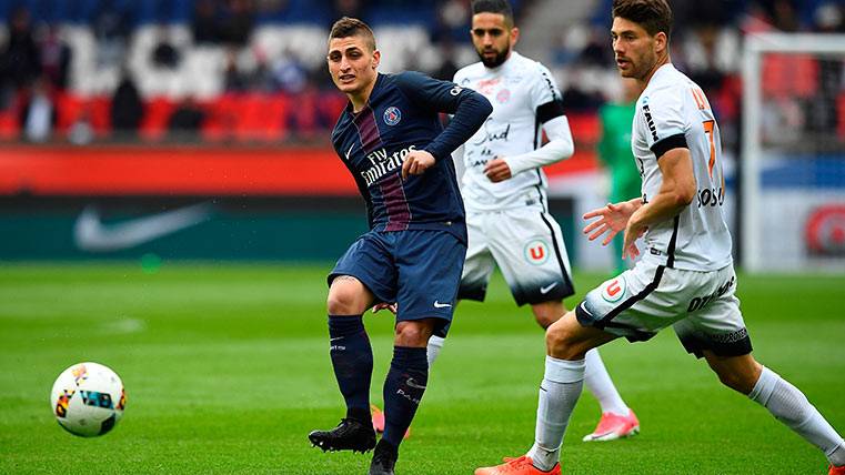 Marco Verratti, the signing chosen for the FC Barcelona