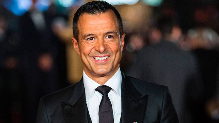 Jorge Mendes in the presentation of the film of Cristiano Ronaldo