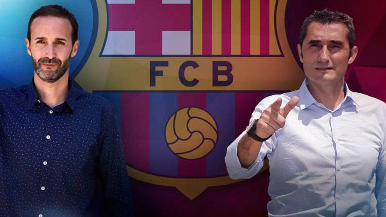 Sito Alonso and Ernesto Valverde, new trainers in the FC Barcelona