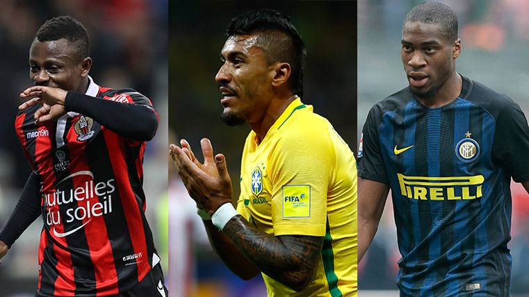 Seri, Paulinho and Kondogbia, three alternatives of the Barça to Verratti