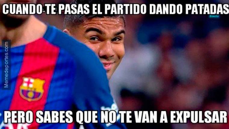 The meme of Casemiro and his lacking constants