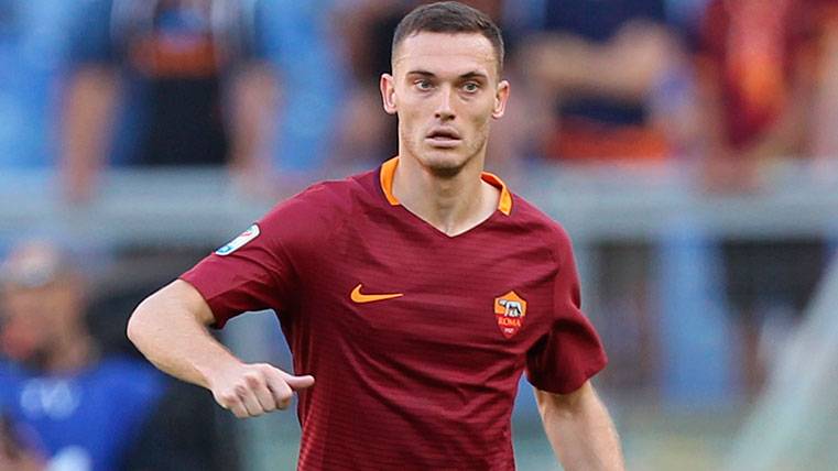 Thomas Vermaelen in a party of the Series To with the Rome