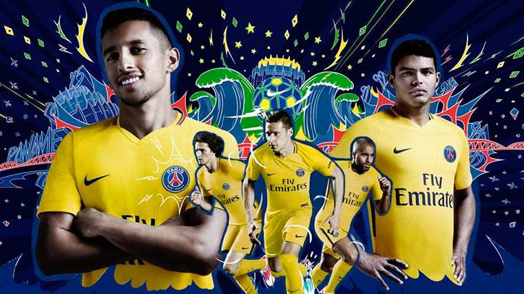 The new T-shirt of the PSG, without Marco Verratti