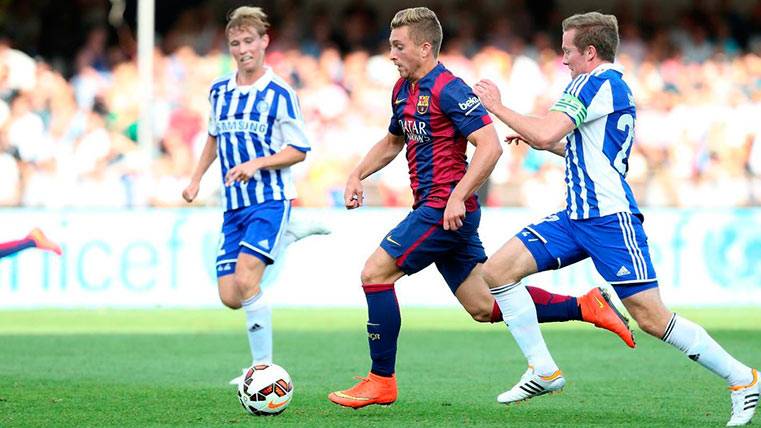 The FC Barcelona does official the repurchase by Gerard Deulofeu
