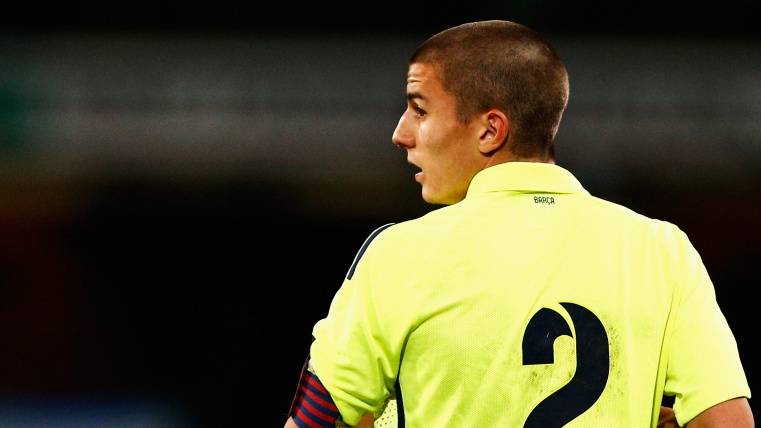 Sergi Palencia in the Youth Champions League