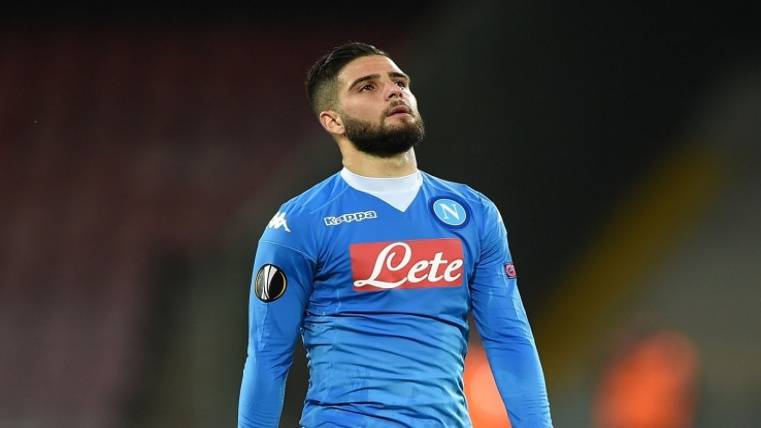 Insigne, player of the Naples