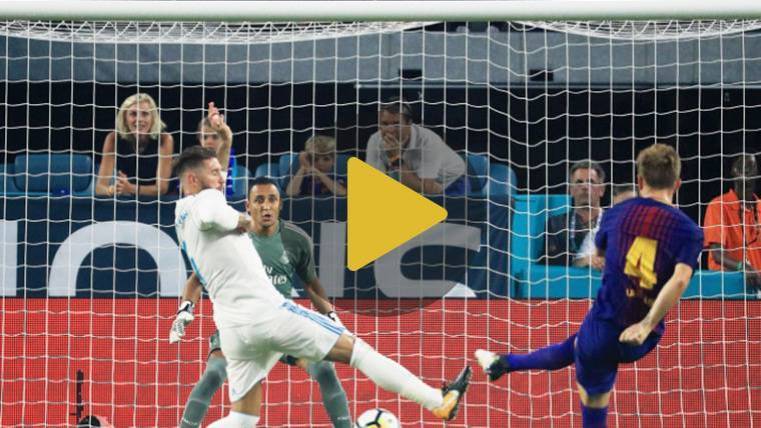 Rakitic encontronazo Referee