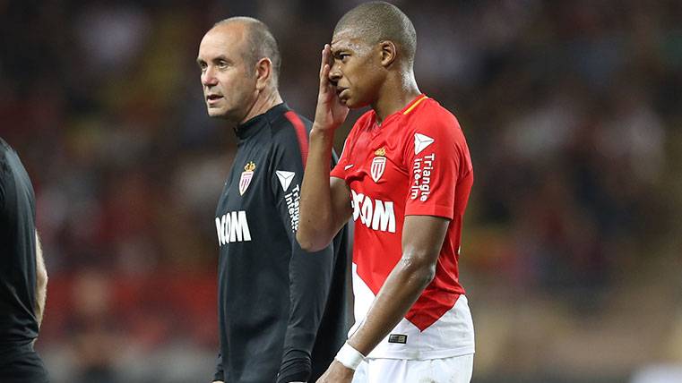 Kylian Mbappé Withdraws  lesionado of the first party of the Monaco in Tie it 1